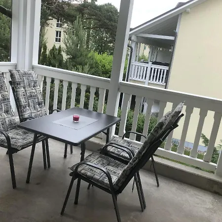 Apartment Dünenpark - Komfort Mit 1 Schlafzimmer Und Balkon Im Obergeschoss 146 Binz